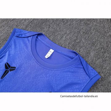 Camiseta de Entrenamiento Barcelona Sin Mangas 2025-2026 Azul Purpura