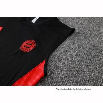 Camiseta de Entrenamiento Bayern Munich Sin Mangas 2025-2026 Negro