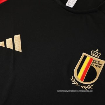 Camiseta de Entrenamiento Belgica 2024-2025 Negro