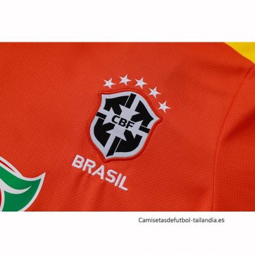 Camiseta de Entrenamiento Brasil 2025-2026 Naranja