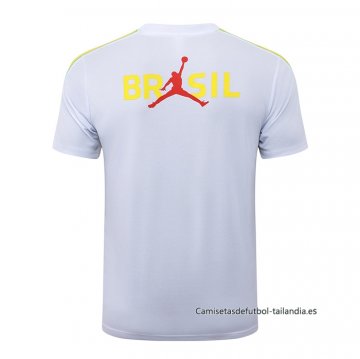 Camiseta de Entrenamiento Brasil 2026-2027 Blanco