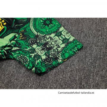 Camiseta de Entrenamiento Brasil Jesus 2024-2025 Verde