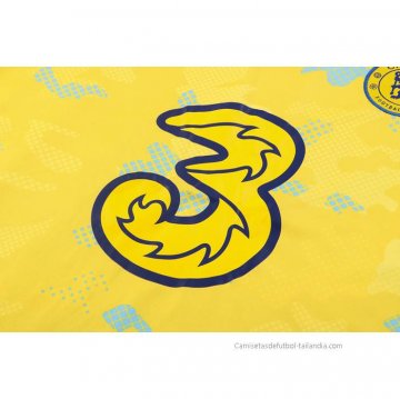 Camiseta de Entrenamiento Chelsea 2022-2023 Amarillo