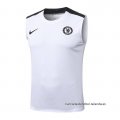Camiseta de Entrenamiento Chelsea Sin Mangas 2025-2026 Blanco