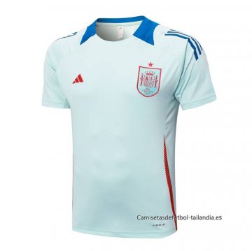 Camiseta de Entrenamiento Espana 2024-2025 Azul Camiseta de Entrenamiento Espana 2024-2025 Azul