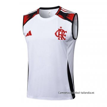 Camiseta de Entrenamiento Flamengo Sin Mangas 2025-2026 Blanco Camiseta de Entrenamiento Flamengo Sin Mangas 2025-2026 Blanco