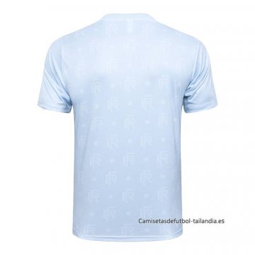 Camiseta de Entrenamiento Francia 2024-2025 Azul Claro