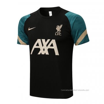 Camiseta de Entrenamiento Liverpool 2021-2022 Negro Camiseta de Entrenamiento Liverpool 2021-2022 Negro