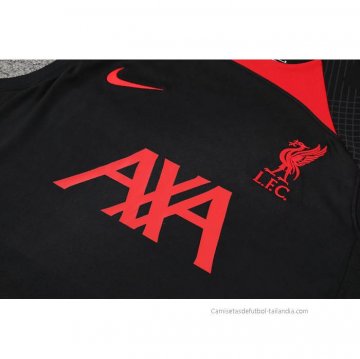 Camiseta de Entrenamiento Liverpool Sin Mangas 2022-2023 Negro