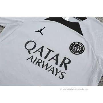 Camiseta de Entrenamiento Paris Saint-Germain Jordan 2022-2023 Gris
