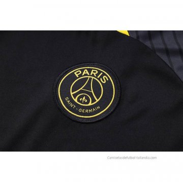 Camiseta de Entrenamiento Paris Saint-Germain Jordan 2023-2024 Negro