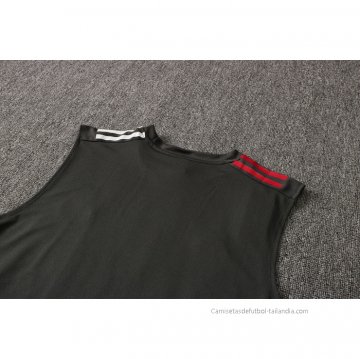 Camiseta de Entrenamiento Real Madrid Sin Mangas 2021-2022 Gris