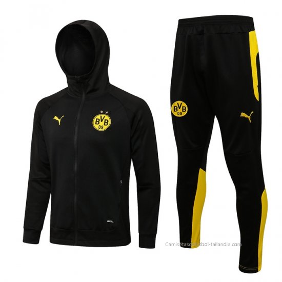 Chandal con Capucha del Borussia Dortmund 2021-2022 Negro - Haga un click en la imagen para cerrar