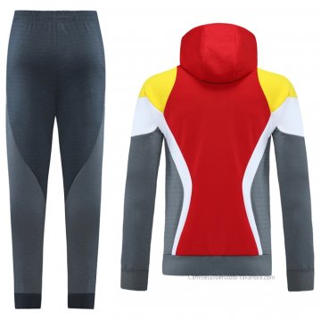 Chandal con Capucha del Liverpool 2021-2022 Rojo