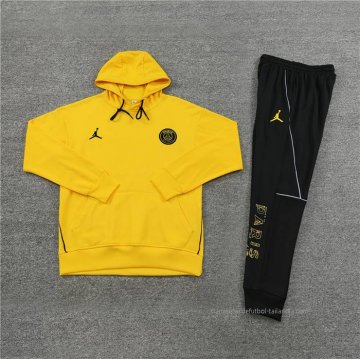 Chandal con Capucha del Paris Saint-Germain Jordan Nino 2023 Amarillo
