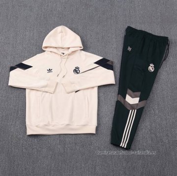 Chandal con Capucha del Real Madrid 2024 Rosa