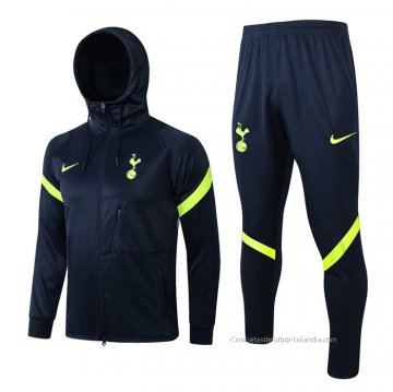 Chandal con Capucha del Tottenham Hotspur 2022-2023 Azul Chandal con Capucha del Tottenham Hotspur 2022-2023 Azul