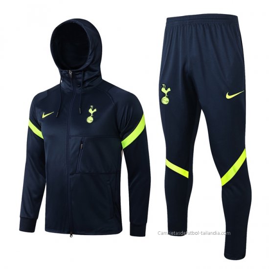 Chandal con Capucha del Tottenham Hotspur 2022-2023 Azul - Haga un click en la imagen para cerrar