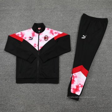 Chandal de Chaqueta del AC Milan 2022-2023 Negro