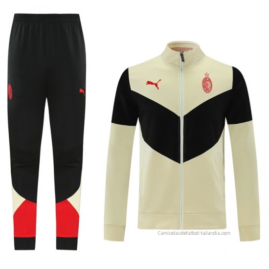 Chandal de Chaqueta del AC Milan 2021-2022 Amarillo - Haga un click en la imagen para cerrar