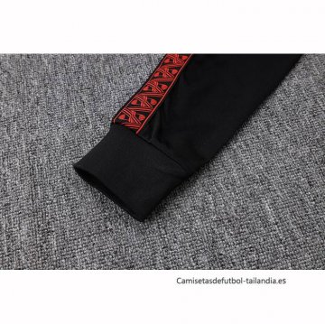 Chandal de Chaqueta del AC Milan Nino 2025-2026 Negro