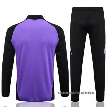 Chandal de Chaqueta del Alemania Nino 2024-2025 Purpura