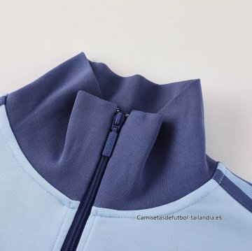Chandal de Chaqueta del Argentina Nino 2024-2025 Azul Claro