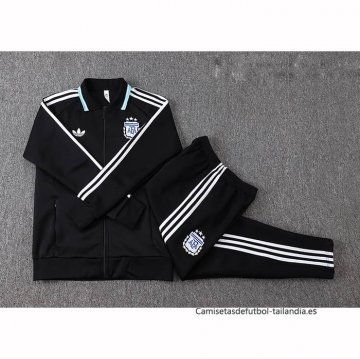 Chandal de Chaqueta del Argentina Nino 2026-2027 Negro