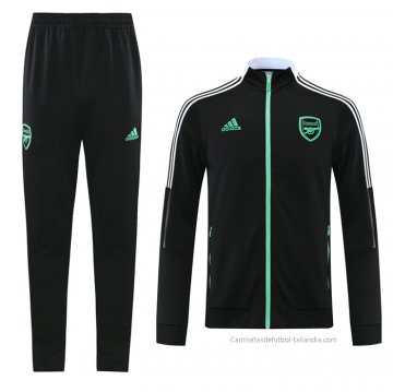 Chandal de Chaqueta del Arsenal 2021-2022 Negro Chandal de Chaqueta del Arsenal 2021-2022 Negro