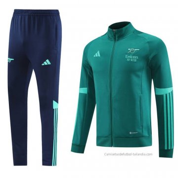 Chandal de Chaqueta del Arsenal 2023-2024 Verde