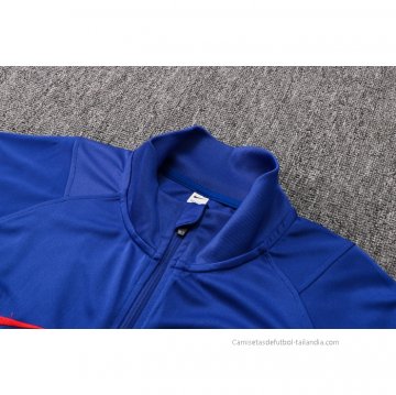 Chandal de Chaqueta del Atletico Madrid 2022-2023 Azul