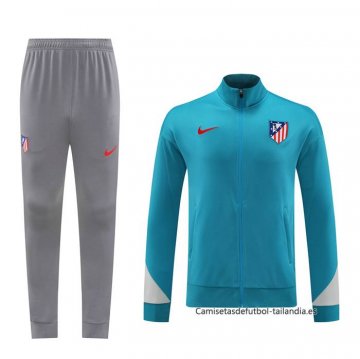 Chandal de Chaqueta del Atletico Madrid 2024-2025 Azul Chandal de Chaqueta del Atletico Madrid 2024-2025 Azul