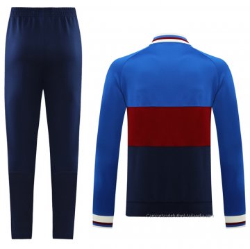 Chandal de Chaqueta del Barcelona 2021-2022 Azul