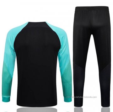 Chandal de Chaqueta del Barcelona 2022-2023 Negro