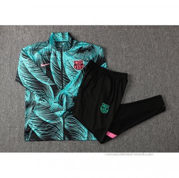Chandal de Chaqueta del Barcelona 2021-2022 Verde