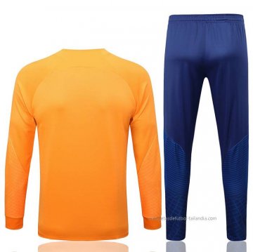 Chandal de Chaqueta del Barcelona 2022-2023 Naranja