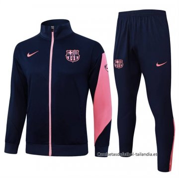 Chandal de Chaqueta del Barcelona 2025-2026 Azul Rosa Chandal de Chaqueta del Barcelona 2025-2026 Azul Rosa