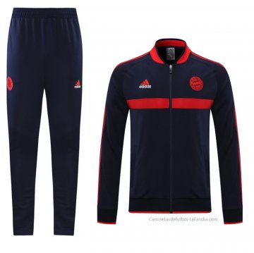 Chandal de Chaqueta del Bayern Munich 2021-2022 Azul Chandal de Chaqueta del Bayern Munich 2021-2022 Azul