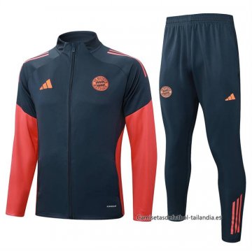 Chandal de Chaqueta del Bayern Munich Nino 2025-2026 Gris Naranja Chandal de Chaqueta del Bayern Munich Nino 2025-2026 Gris Naranja
