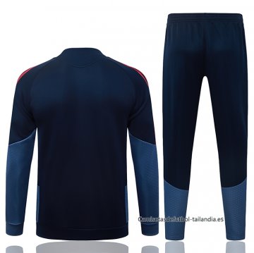 Chandal de Chaqueta del Bayern Munich Nino 2026-2027 Azul