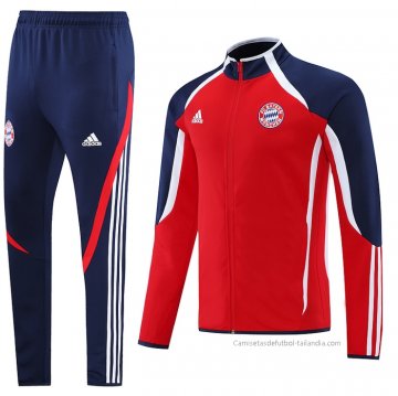 Chandal de Chaqueta del Bayern Munich Teamgeist 2021-2022 Rojo