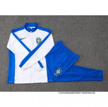 Chandal de Chaqueta del Brasil 2024-2025 Blanco