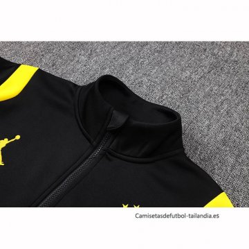 Chandal de Chaqueta del Brasil 2026-2027 Negro Amarillo