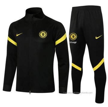 Chandal de Chaqueta del Chelsea 2021-2022 Negro Chandal de Chaqueta del Chelsea 2021-2022 Negro