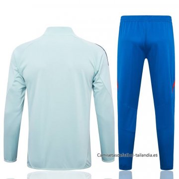 Chandal de Chaqueta del Espana 2024-2025 Azul Claro