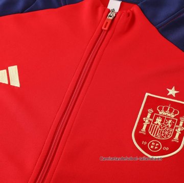 Chandal de Chaqueta del Espana 2024-2025 Rojo