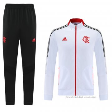 Chandal de Chaqueta del Flamengo 2021-2022 Blanco Chandal de Chaqueta del Flamengo 2021-2022 Blanco