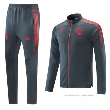 Chandal de Chaqueta del Flamengo 2021-2022 Gris