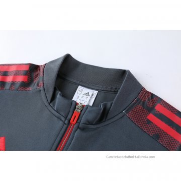 Chandal de Chaqueta del Flamengo 2021-2022 Gris