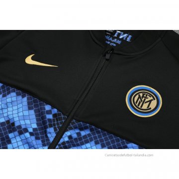 Chandal de Chaqueta del Inter Milan 2021-2022 Negro